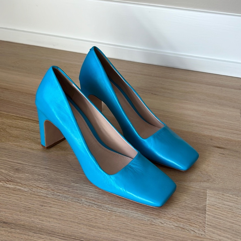 Schutz Square Toe Pump